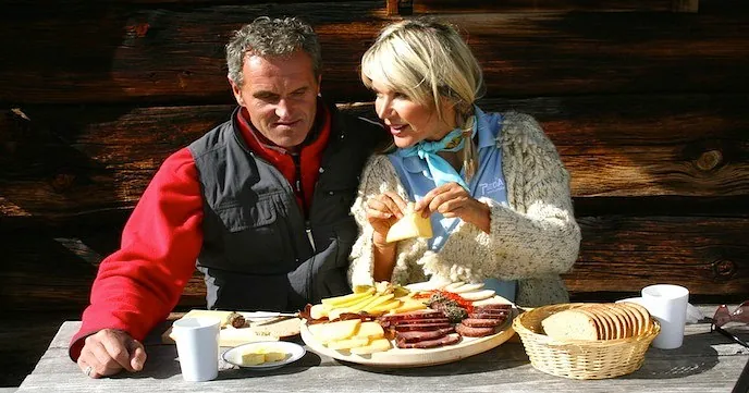 Alm Hütte wandern